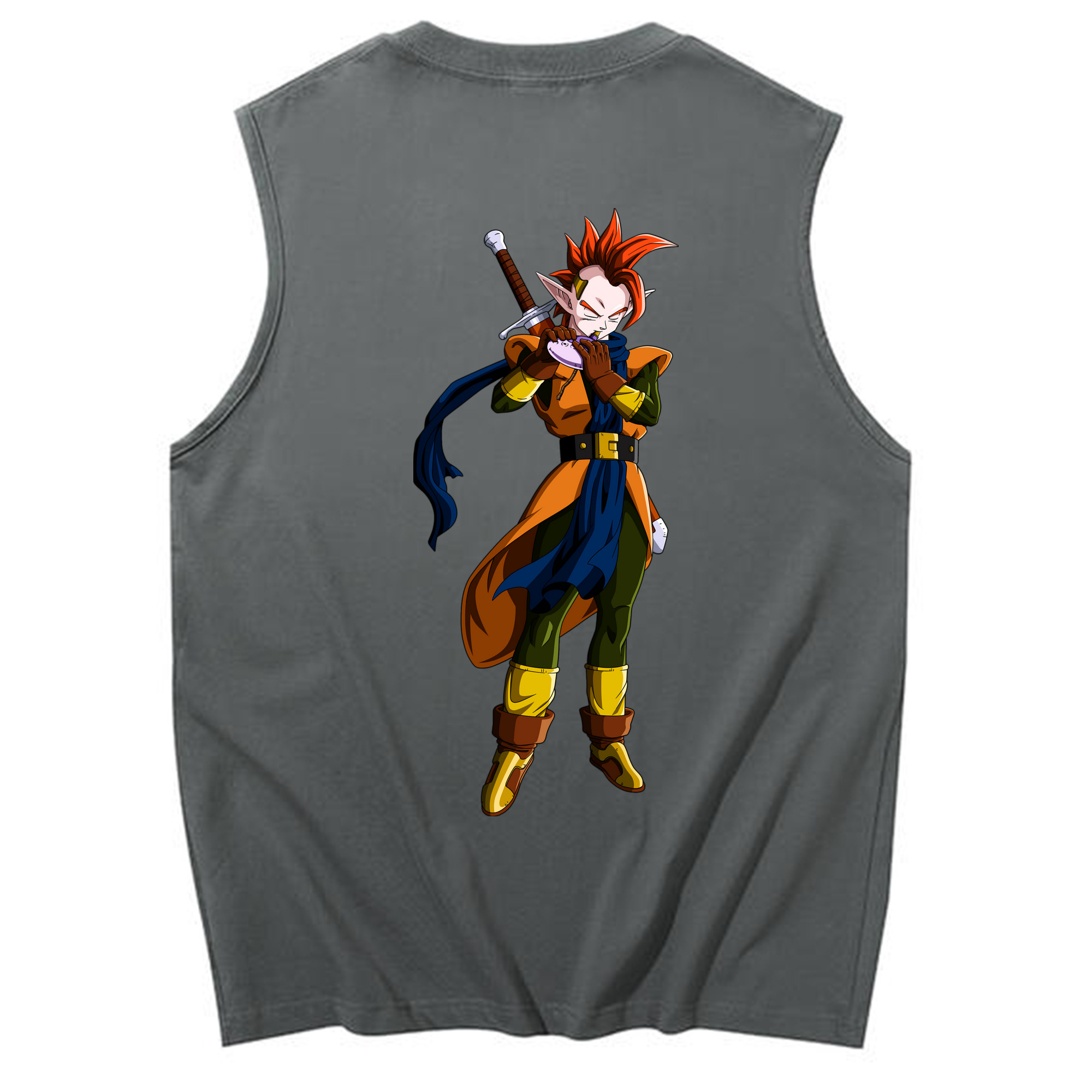 （画像用） ドラゴンボール DRAGON BALL コットン100％タンクトップ（背面プリント）